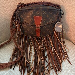 Authentic vintage boho Louis Vuitton bag